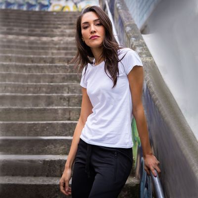 Футболка женская CALIFORNIA LADY 150, синий-4