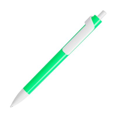 Ручка шариковая FORTE NEON, зеленый, белый-0