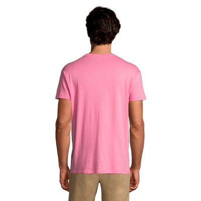 Футболка унисекс REGENT 150, розовый-4