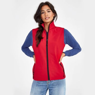 Жилет женский софтшелл RACE BW WOMEN 280, темно-синий-3