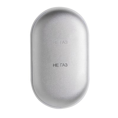 Универсальное зарядное устройство WARMER (5000mAh) с функцией обогрева рук, серебристый-1