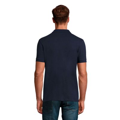 Поло мужское PERFECT MEN 180, темно-синий-4