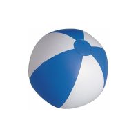 SUNNY Мяч пляжный надувной; бело-синий, 28 см, ПВХ, белый, синий