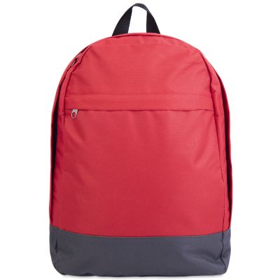 Рюкзак URBAN, красный, серый-1