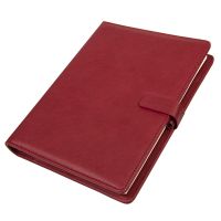 Ежедневник недатированный Coach, формат B5 в подарочной коробке, бордовый