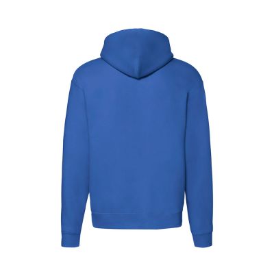 Толстовка с начесом PREMIUM HOODED SWEAT JACKET 280, серый меланж-1