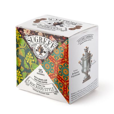 Чайный напиток СУГРЕВЪ «По‑кавказски», белый, оранжевый-2