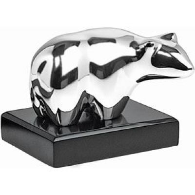 Пресс-папье 'Медведь', черный-0