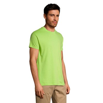 Футболка унисекс REGENT 150, зеленое яблоко-5