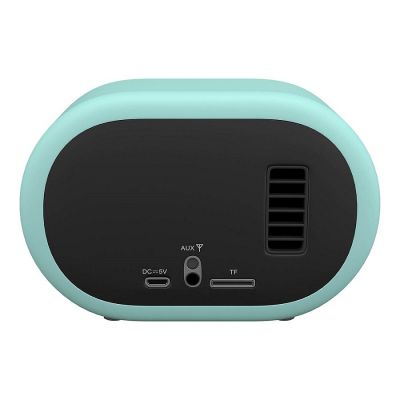 Колонка беспроводная RETRO S, цвет голубой-3