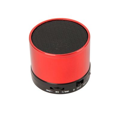 Портативная bluetooth-колонка 'Martins', ярко-красный-1