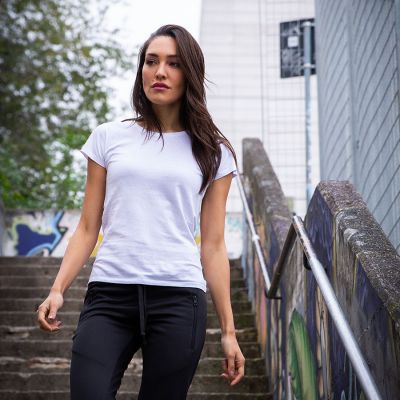 Футболка женская CALIFORNIA LADY 150, белый-3