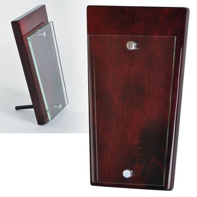 Стела 'Prime', 13х22,5х2,8см, дерево, стекло, коричневый-0