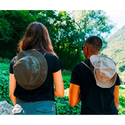 Панама GLOBE TROTTER, оливковый-2