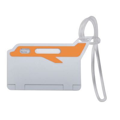 Бирка багажная 'САМОЛЕТ', оранжевый-0