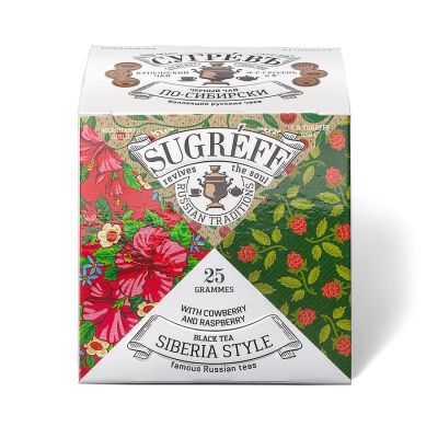 Чай чёрный СУГРЕВЪ «По‑сибирски», белый, зеленый-3