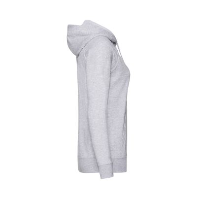 Толстовка женская без начеса LADIES LIGHTWEIGHT HOODED SWEAT 240, серый-2