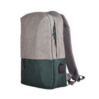 Рюкзак BEAM, серый, зеленый