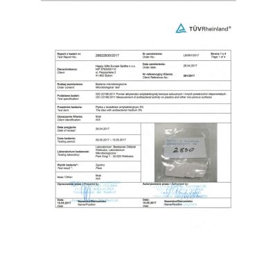 Ручка шариковая из антибактериального пластика TWISTY SAFETOUCH, белый-1