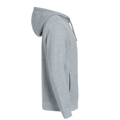 Толстовка мужская CLASSIC HOODY FULL ZIP 300, серый меланж-2