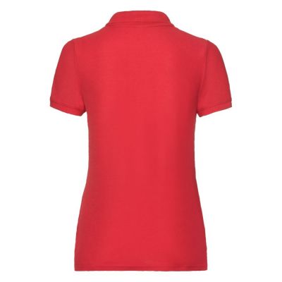Поло женское 65/35 POLO LADY-FIT 180, красный-1