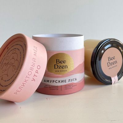 Мёд BEE DZEN 'Амурские луга', розовый-2