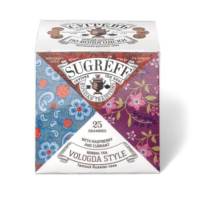 Чайный напиток СУГРЕВЪ «По‑вологодски», белый, бордовый-3
