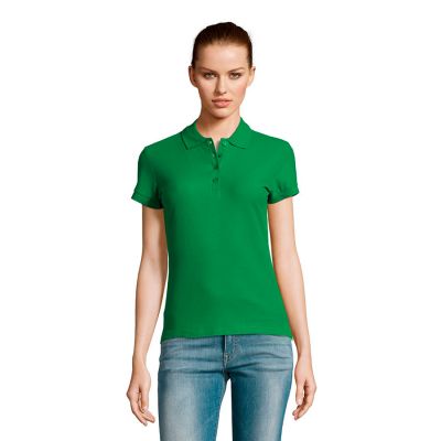 Поло женское PASSION 170, зеленый-3