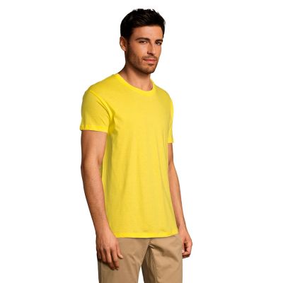 Футболка унисекс REGENT 150, лимонный-5