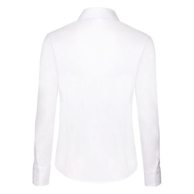 Рубашка женская LONG SLEEVE OXFORD SHIRT LADY-FIT 130, белый-1