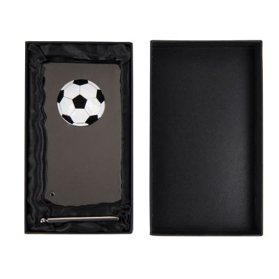 Плакетка наградная  'Футбол', серебристый-2