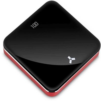 Внешний аккумулятор Accesstyle Carmine 8MP 8000 мАч, черный/красный, красный, черный-1