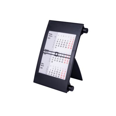 Календарь настольный на 2 года, черный-1