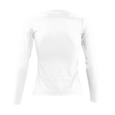 Футболка женская с длинным рукавом MAJESTIC, белый-1