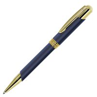 Ручка шариковая ADVOCATE, синий, золотистый
