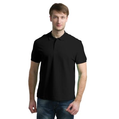 Поло APOLLO 180, черный-1