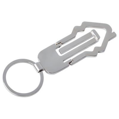 Брелок 'Home stand' в упаковке, 7,3х3х0,3см,металл, серебристый-0