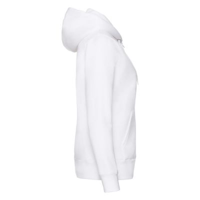 Толстовка женская LADY-FIT HOODED SWEAT JACKET, белый-2