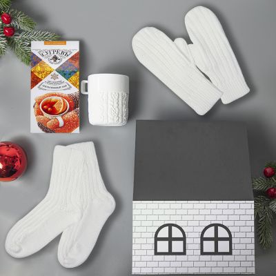 Набор подарочный SNOWFALL, белый-0