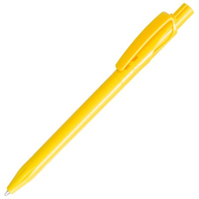 Ручка шариковая TWIN SOLID, желтый-0