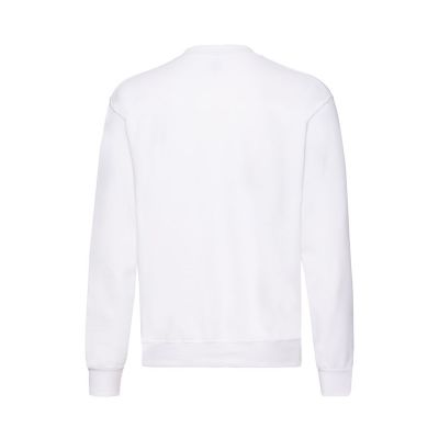 Свитшот с начесом CLASSIC SET-IN SWEAT 260, белый-1