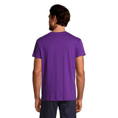 Футболка унисекс REGENT 150, фиолетовый-4