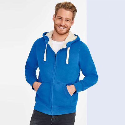 Толстовка унисекс 'Sherpa', темно-синий-5