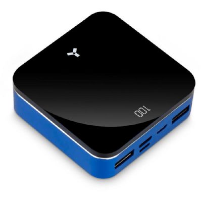 Внешний аккумулятор ACCESSTYLE VIOLET 10MP , 10000 мАч, сине-черный, синий, черный-1