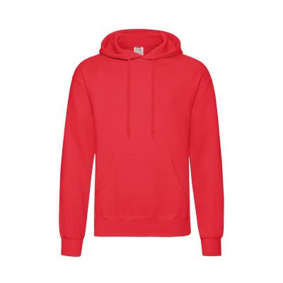 Толстовка с начесом CLASSIC HOODED SWEAT 280, красный-0