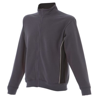 Толстовка женская MESSINA 280, серый, черный-0