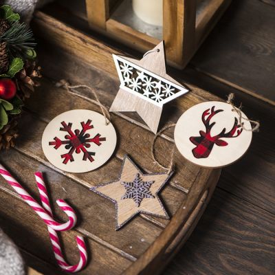 Украшение новогоднее SHINE BRIGHT, бежевый, серебристый-3