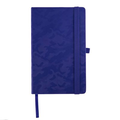 Бизнес-блокнот Tabby Justy, твердая обложка, в линейку, синий-0