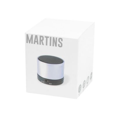Портативная bluetooth-колонка 'Martins', ярко-красный-3