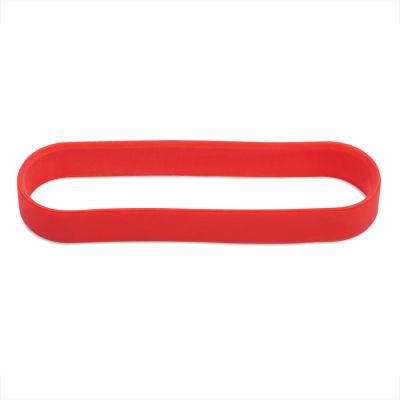 Браслет силиконовый PROMO, ярко-красный-0